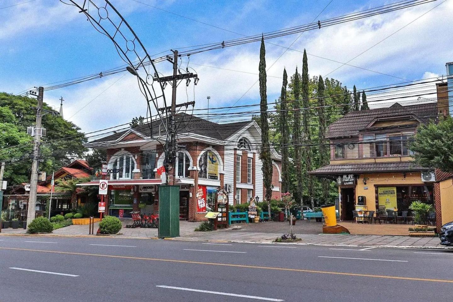 Apartament Locar-In Gramado - Loft A 50 M Da Rua Coberta. Zewnętrze zdjęcie